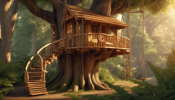 Construire une cabane dans les arbres pour un refuge unique